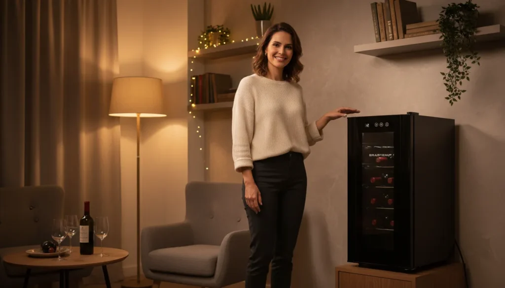 Adega climatizada é ideal para quem recebe amigos com frequência