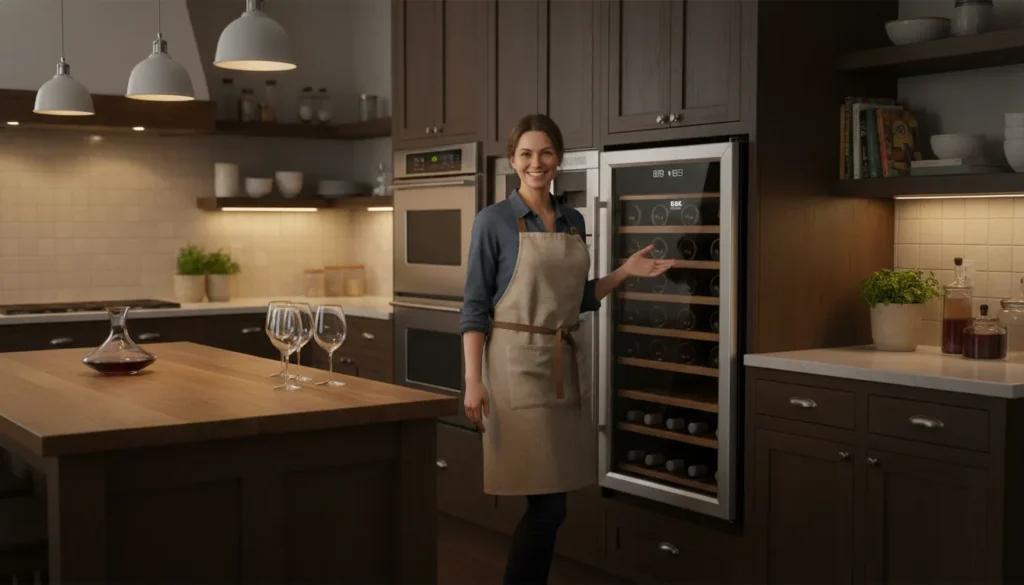 Adega climatizada é silenciosa para ambientes integrados