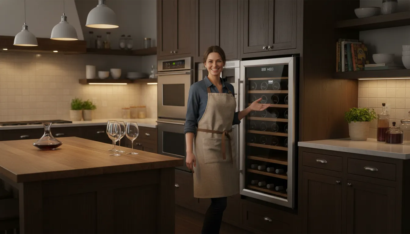 Adega climatizada é silenciosa para ambientes integrados