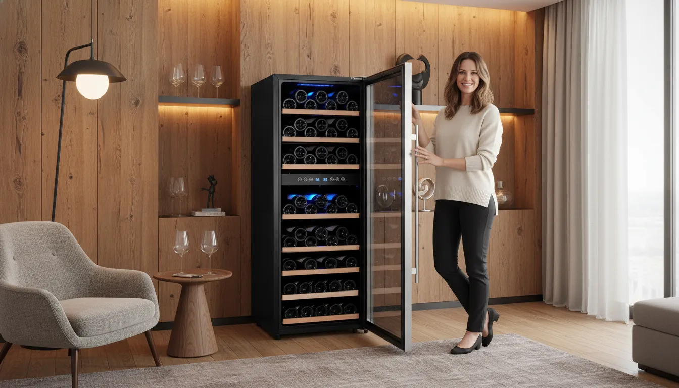 Adega climatizada faz diferença no sabor do vinho