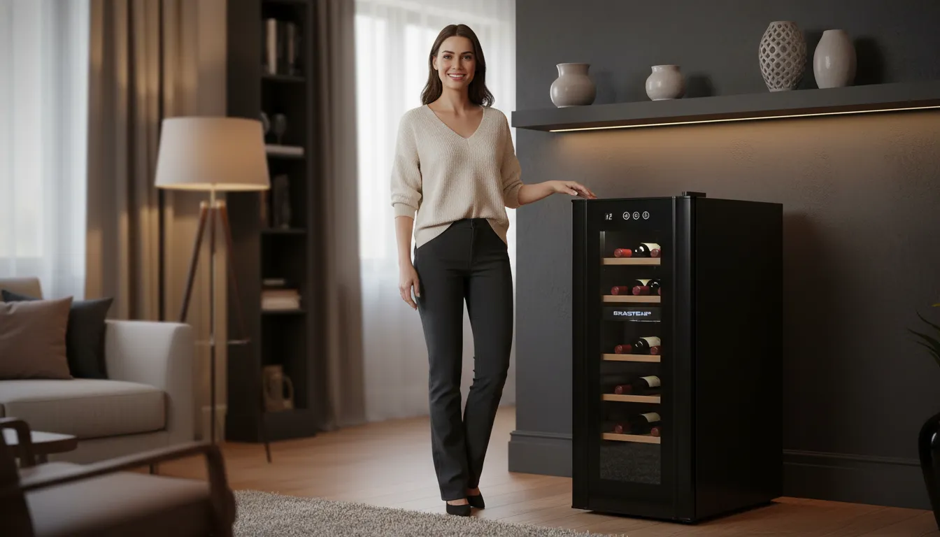 Adega climatizada mantém a qualidade do vinho por mais tempo