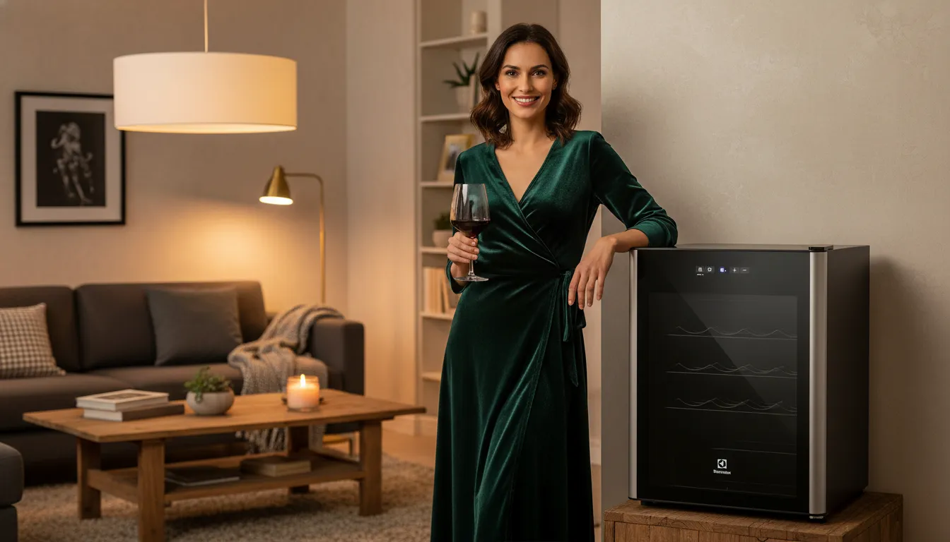 Adega climatizada oferece controle preciso de resfriamento