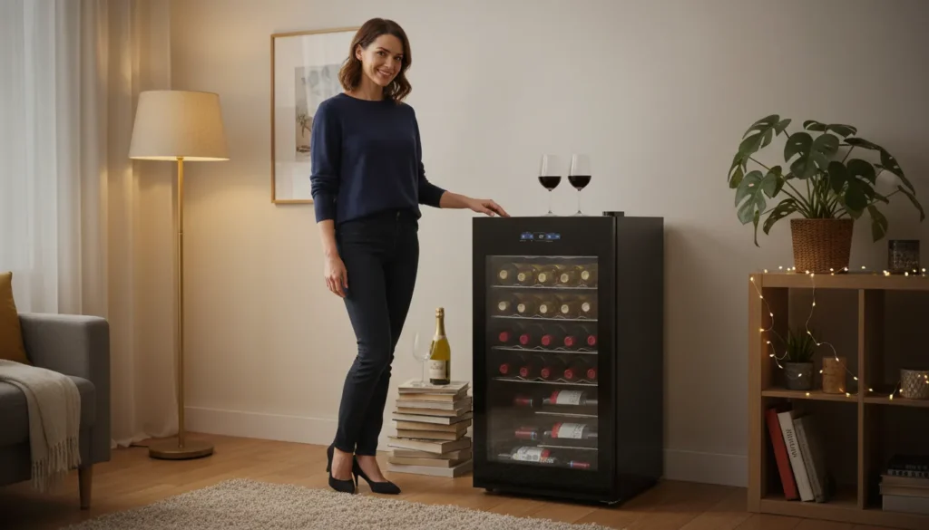 Adega climatizada permite separar vinhos por tipo e temperatura