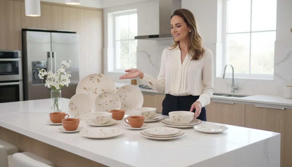 Aparelho de jantar de porcelana vantagens e limitações