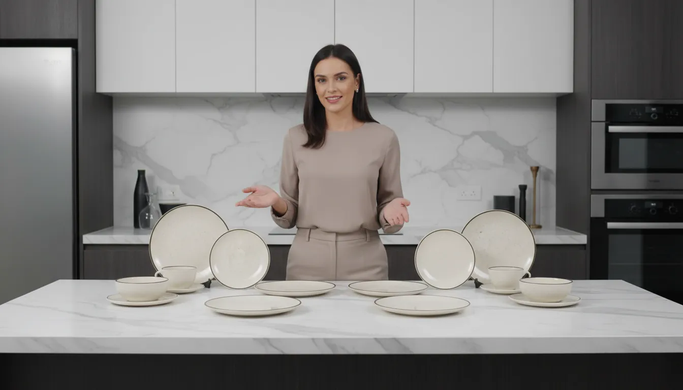 Aparelho de jantar exige cuidados especiais