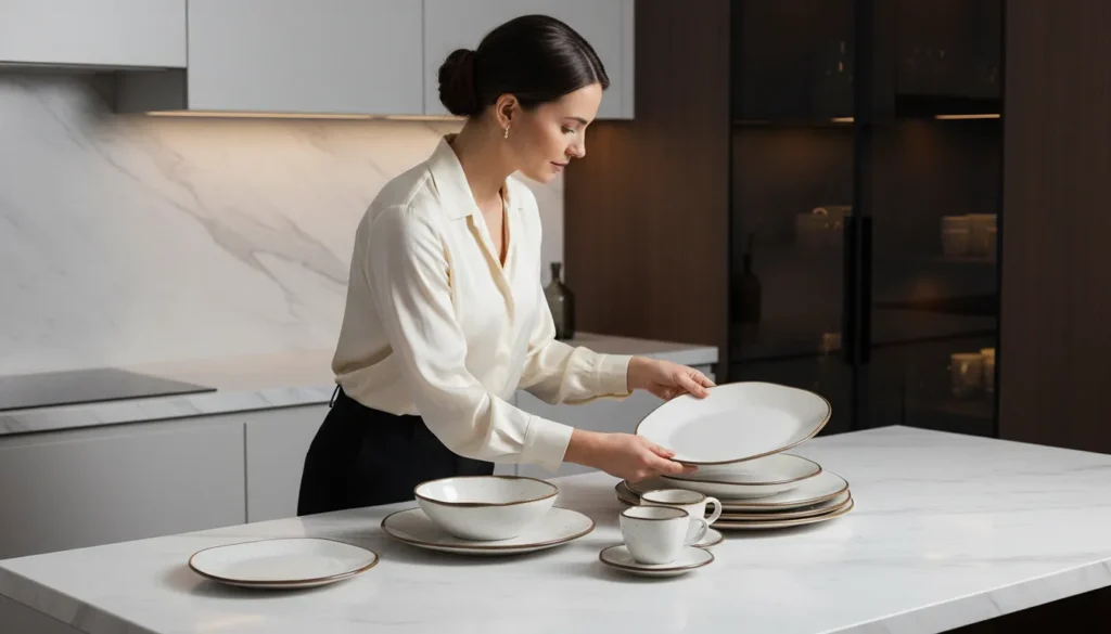 Aparelho de jantar para uso diário o que priorizar