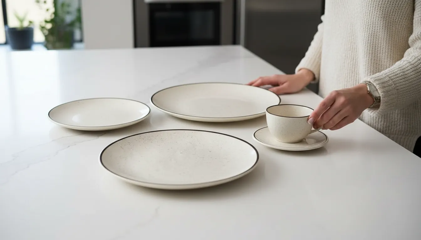 Aparelho de jantar pode ir à lava-louças