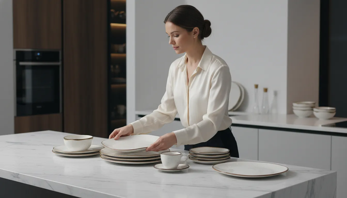 Aparelho de jantar simples x sofisticado: qual escolher? Aparelho de jantar simples x sofisticado: qual escolher