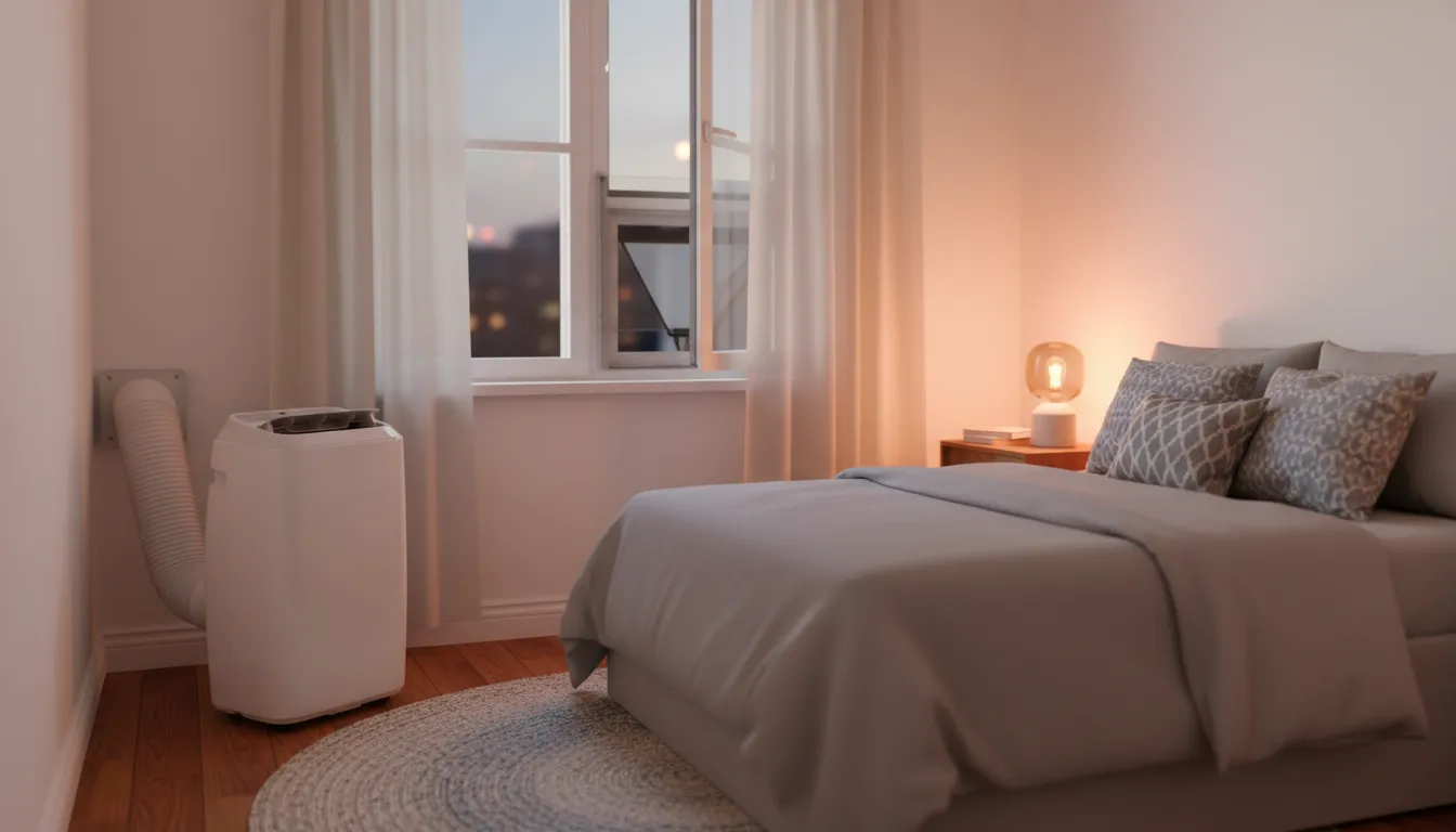 Ar condicionado Portátil atrapalha o sono