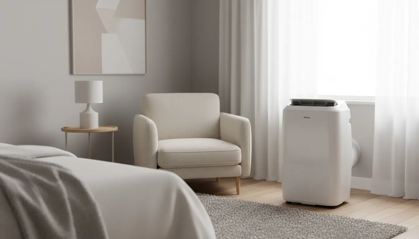 Ar-condicionado portátil para quarto pequeno