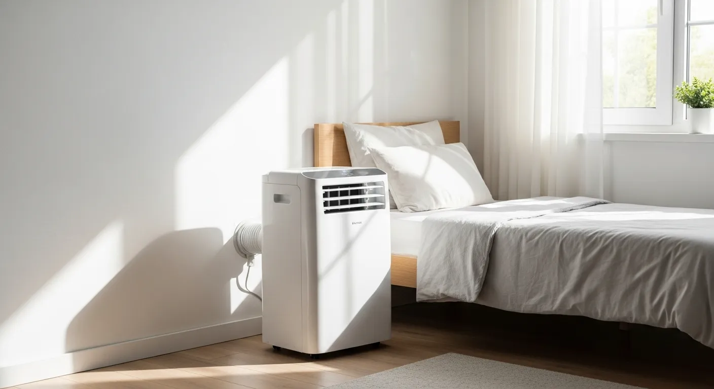 Ar condicionado portátil para quarto pequeno funciona bem