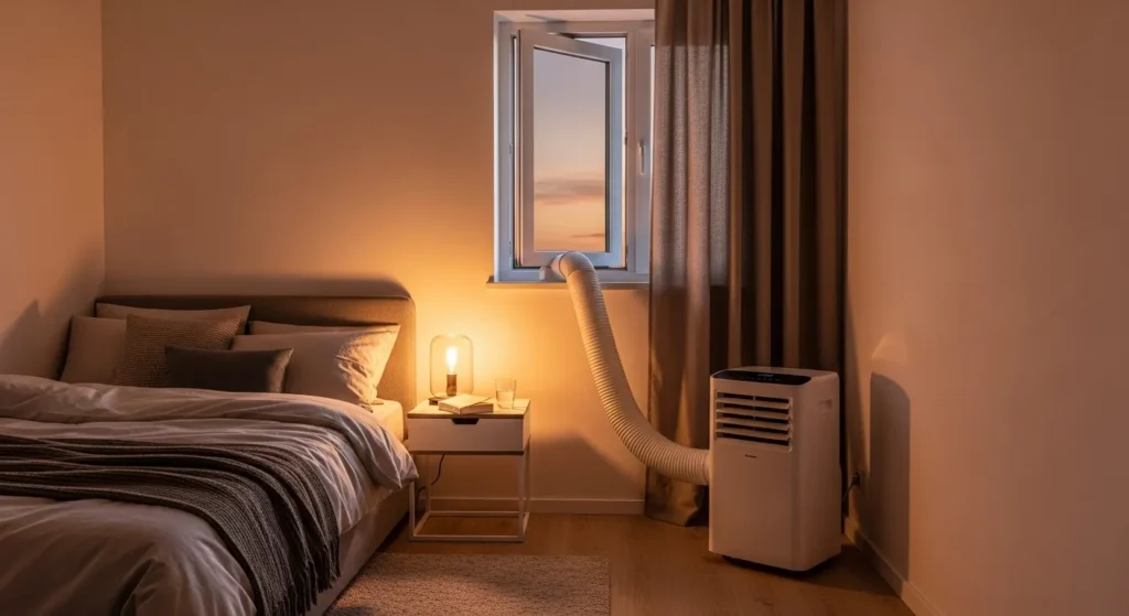 Como economizar energia usando ar condicionado portátil