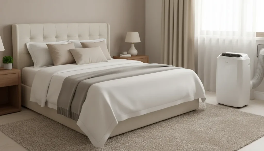 Portátil em quarto de casal atrapalha o sono