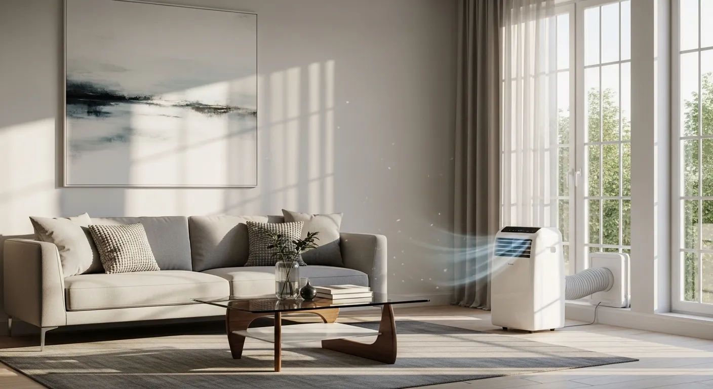 ar condicionado portátil potente