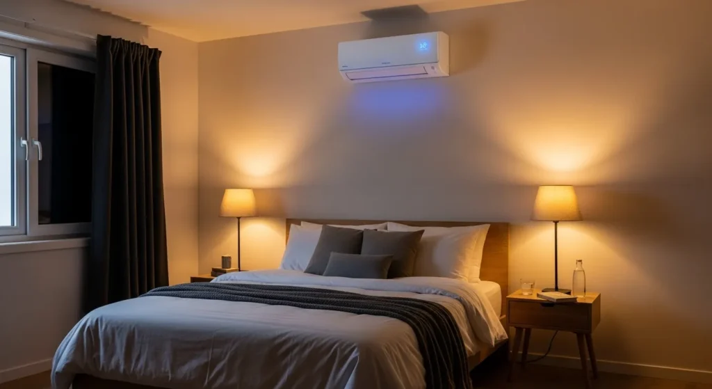 Ar condicionado Split para quem dorme com o aparelho ligado