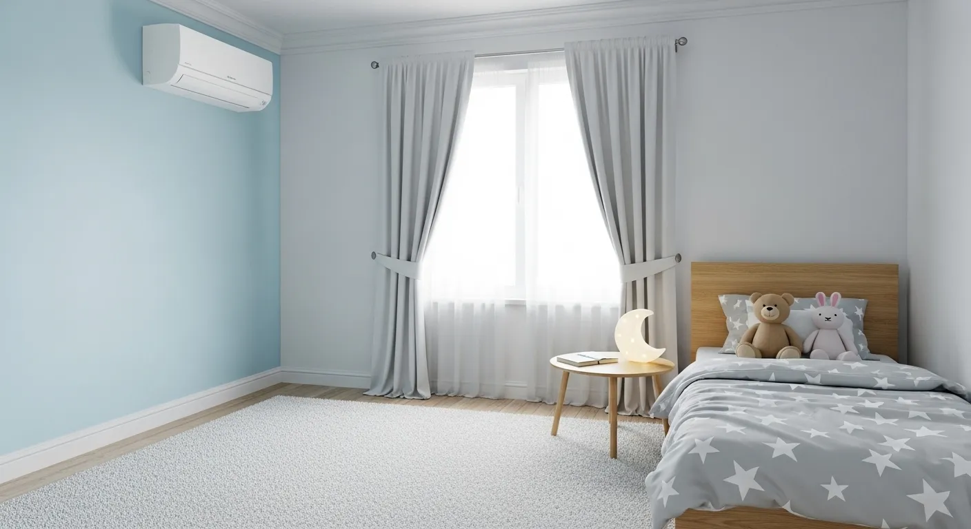 Ar condicionado split é seguro para crianças