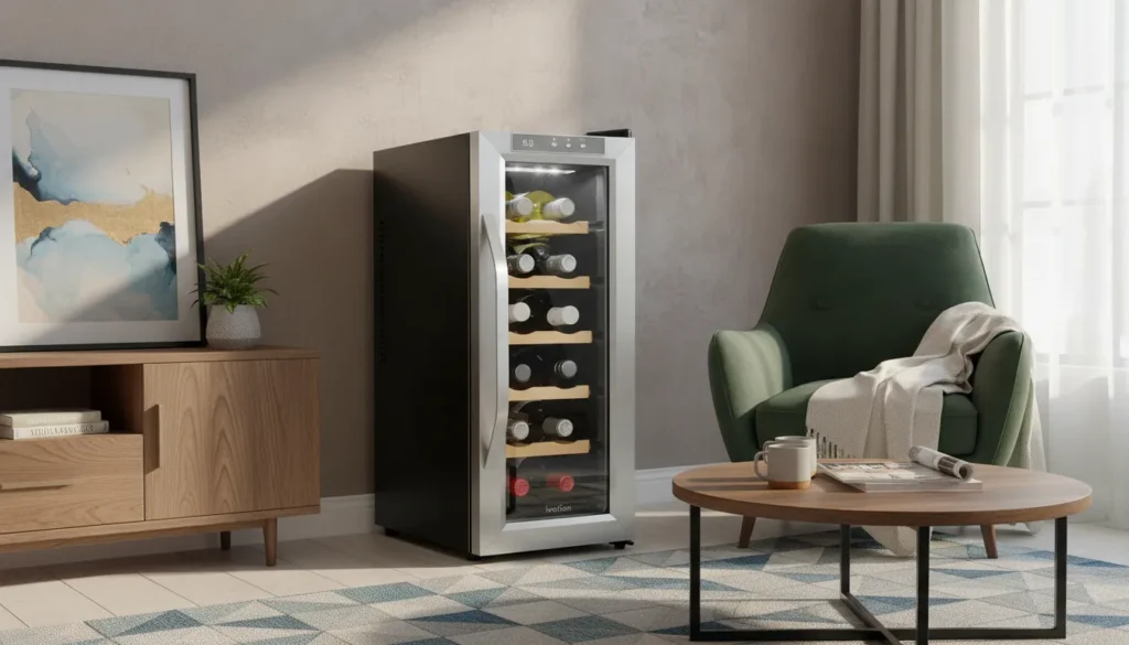 Ivation Refrigerador Termoelétrico Garrafas — SILENCIOSO e Compacto