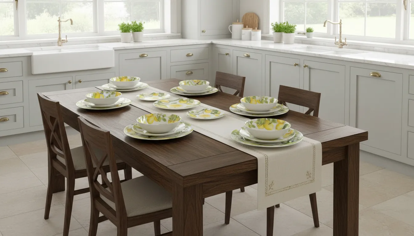 Jogo de Pratos de MELAMINA Bellagio Linha Sicília — PORCELANA sem fragilidade