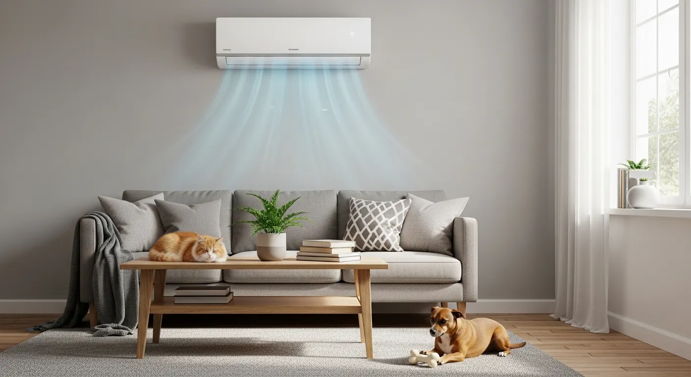 O que influencia o nível de ruído do ar condicionado split