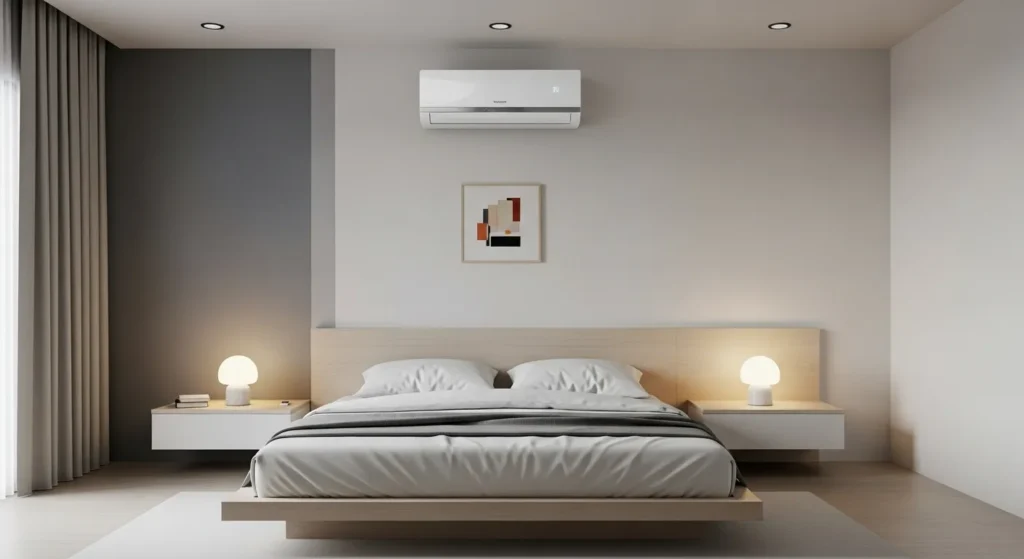 Split com função purificação do ar funciona