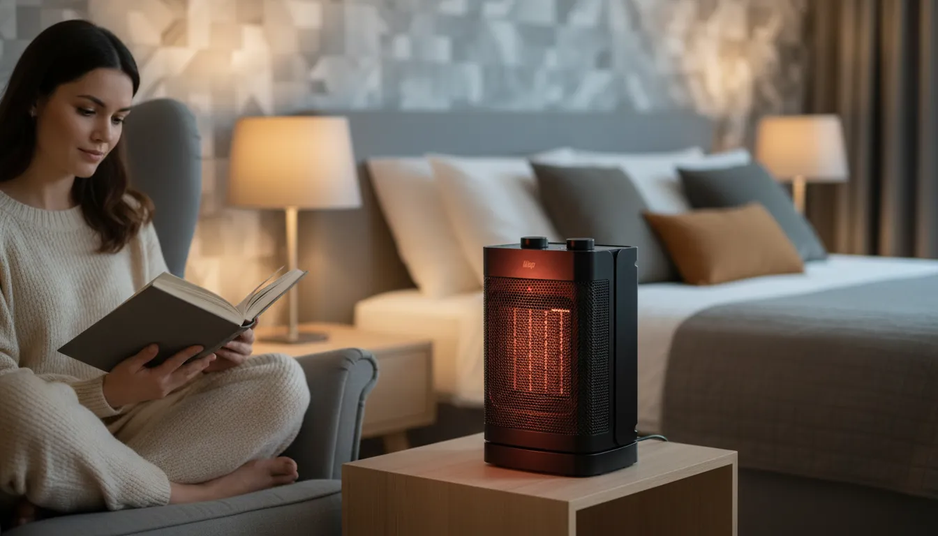 aquecedor de ambiente ideal para area pequena