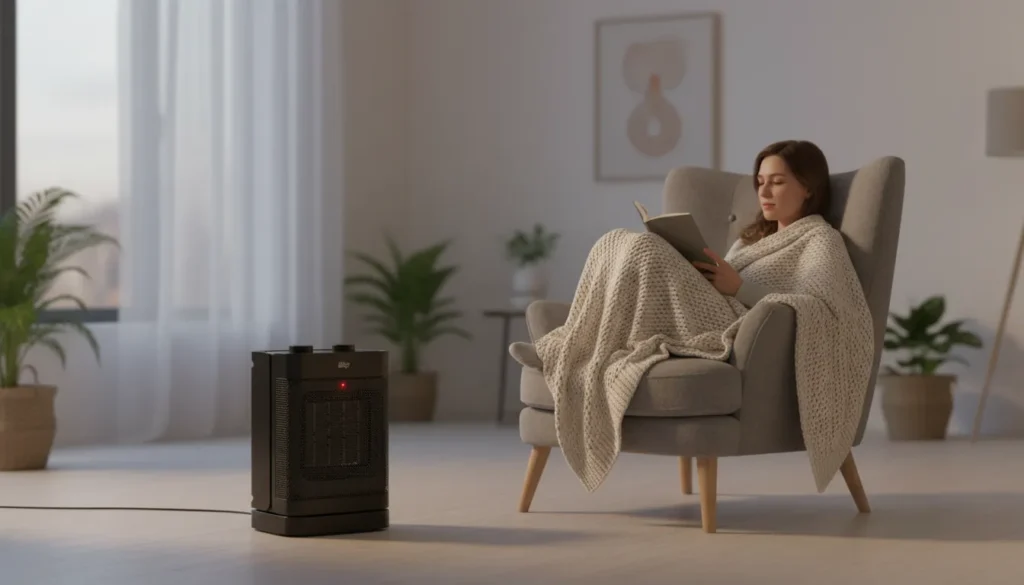 aquecedor de ambiente ideal para sala grande