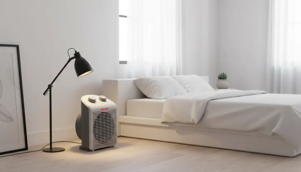 Aquecedor de ambiente 1000W ou 2000W: qual a diferença? aquecedores de ambientes para quarto pequeno