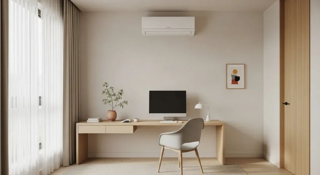 ar condicionado split para escritório