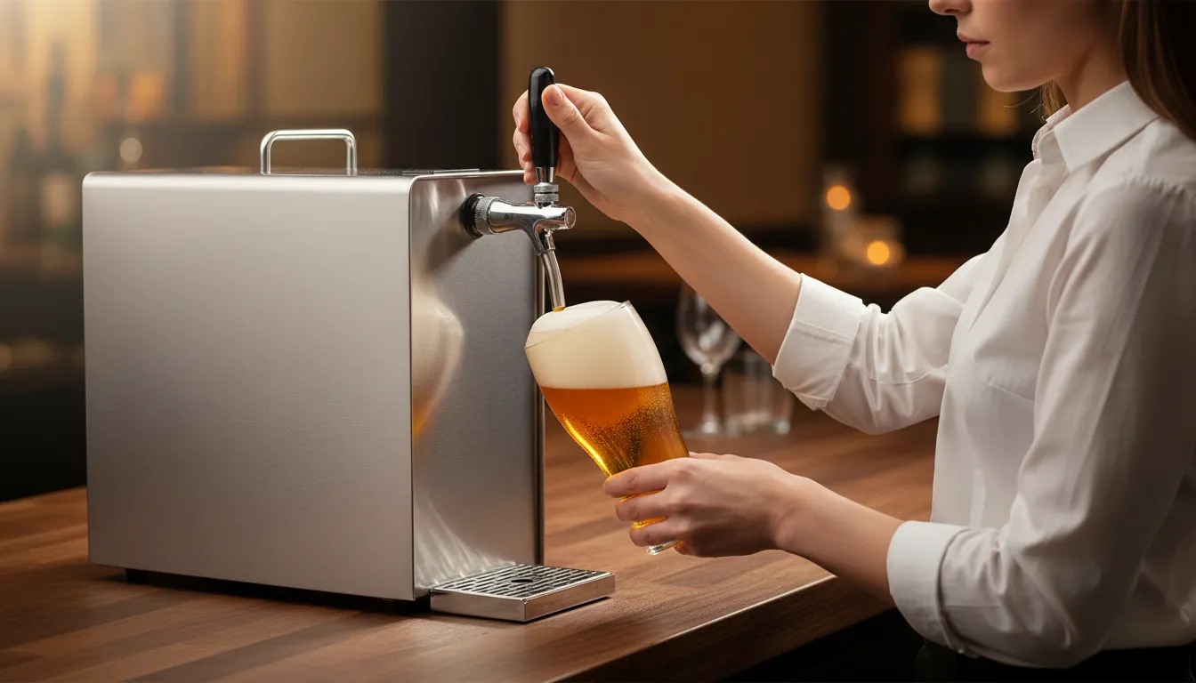 chopeira portatil com sistema resfriamento rapido