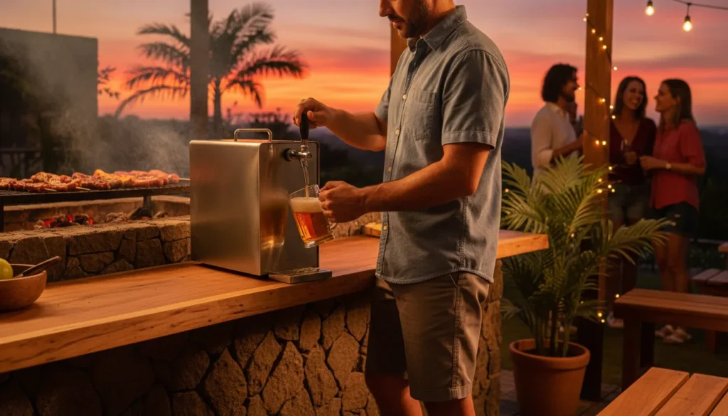 Chopeiras elétricas compensam para quem bebe pouco? chopeira portatil sem compressor