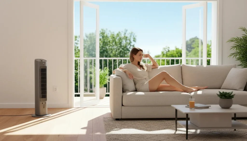 climatizador de ar com umidificador integrado