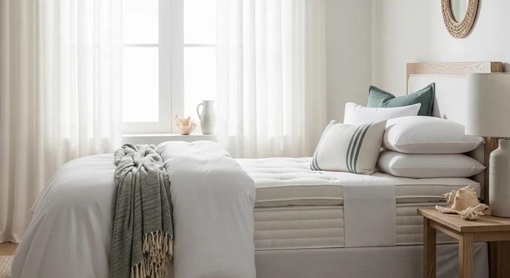 Como o Pillow Top influencia o alinhamento da coluna? pillow top king size extra espessura conforto