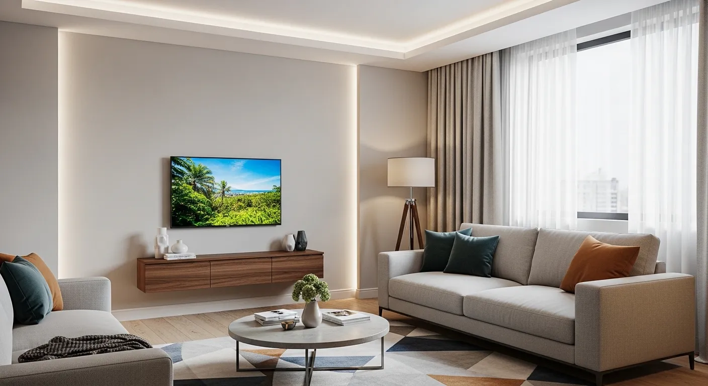 smart tv polegadas com boa qualidade de imagem