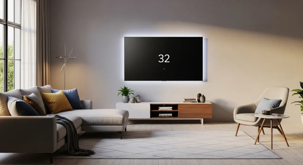 Televisão 32 polegadas ainda vale o investimento? smart tv polegadas e facil de instalar na parede