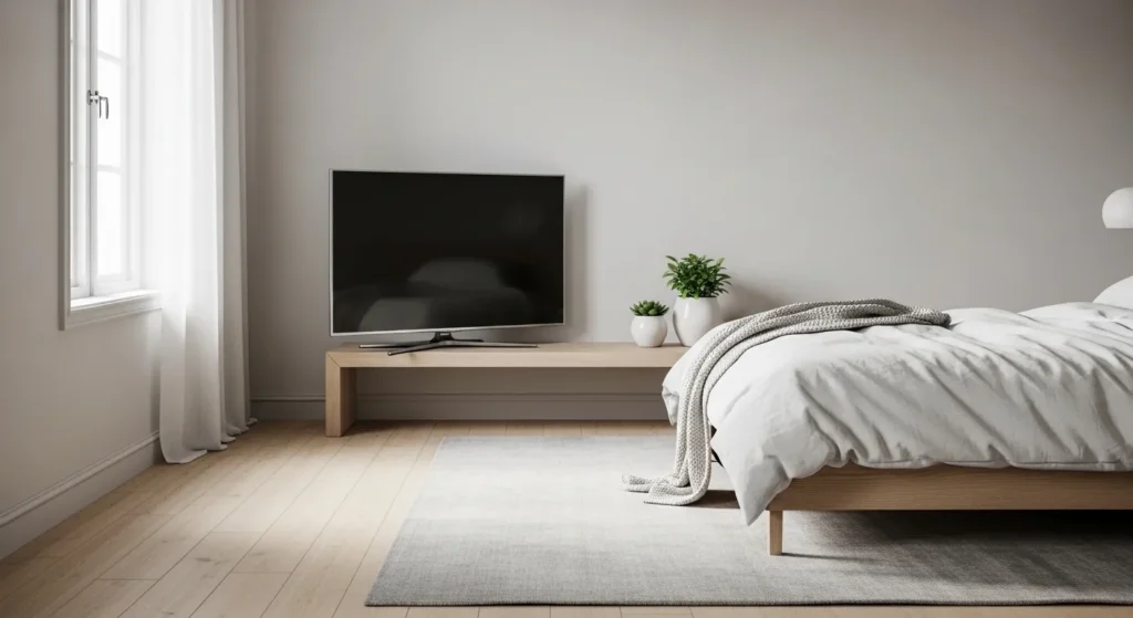 smart tv polegadas e suficiente para ver tv a distancia curta