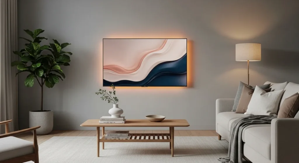 smart tv polegadas indicada para uso individual em casa