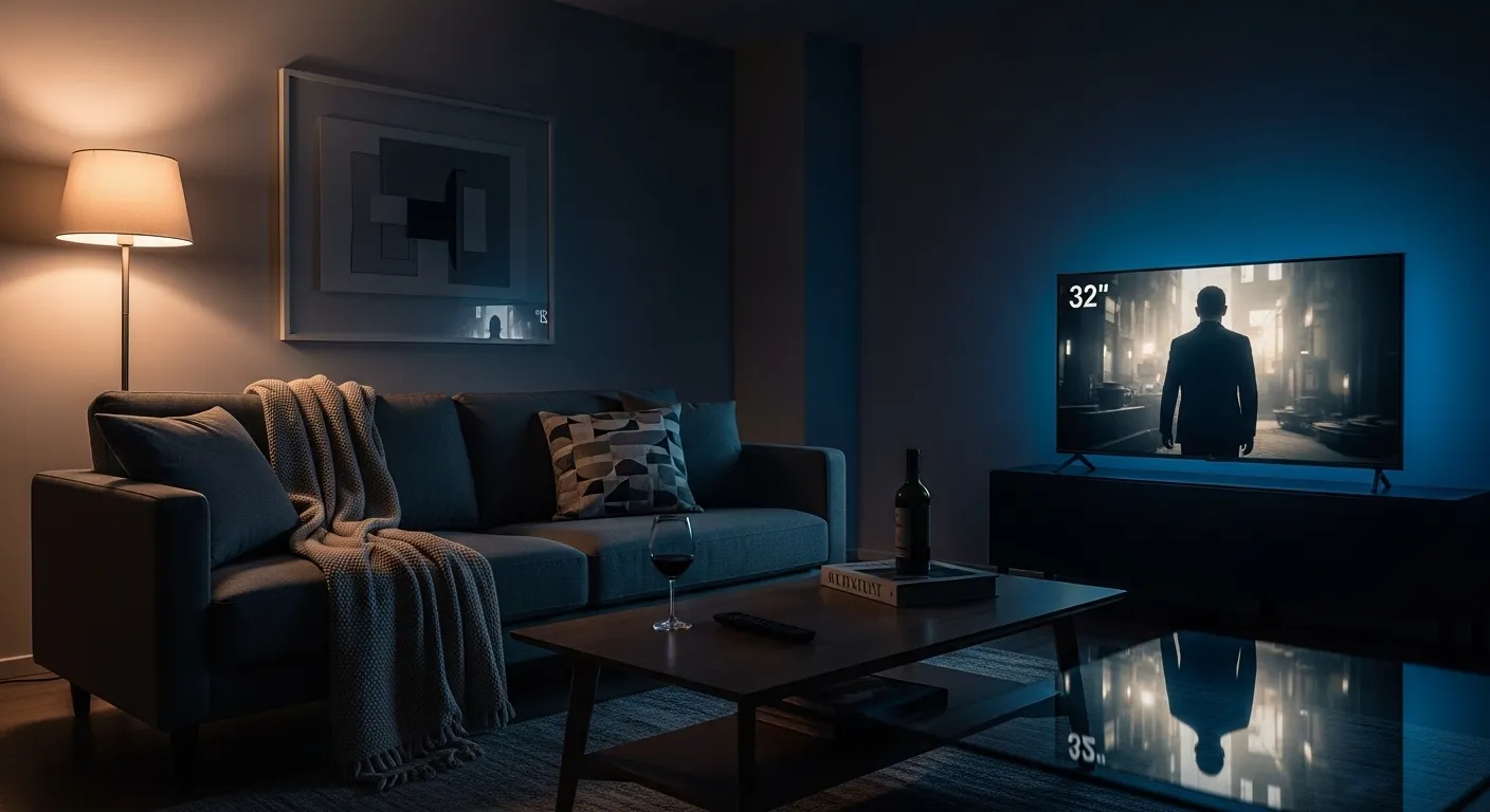 smart tv polegadas para quarto de solteiro