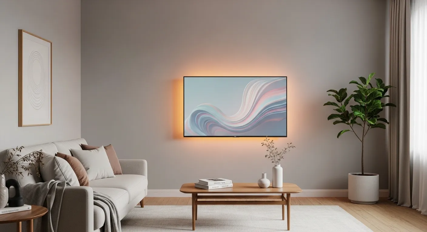 smart tv polegadas serve para sala pequena