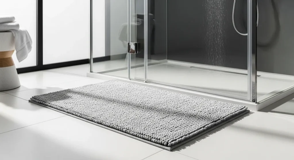 Como escolher o tamanho ideal de tapetes para banheiro? tapete para banheiro antiderrapante seguro