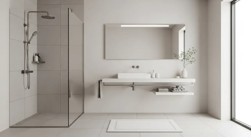 Tapete para banheiro com base emborrachada é mais seguro? tapetes para banheiro microfibra macio