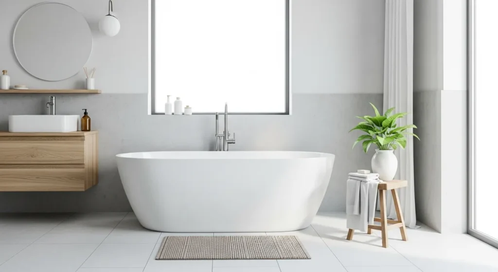 Tapete para banheiro absorve pouca água? tapetes para banheiro preco promocao