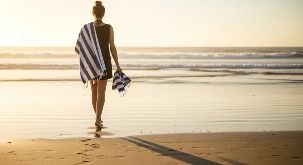 Toalha de praia pode causar alergia? toalha de praia pronta entrega