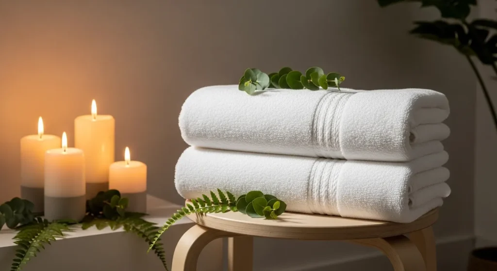 Toalha de banho fio penteado ou fio comum: qual a diferença? toalhas de banho decorativa banheiro