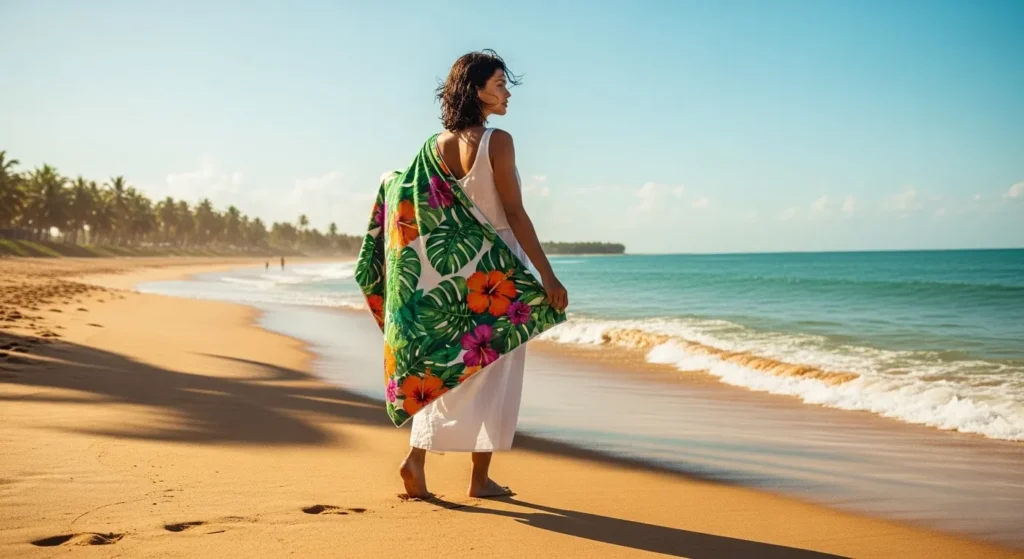 Toalhas de praia acumulam areia facilmente? toalhas de praia parcelado sem juros