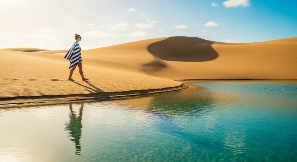 Qual toalha de praia ocupa menos espaço na bolsa? toalhas de praia qualidade premium