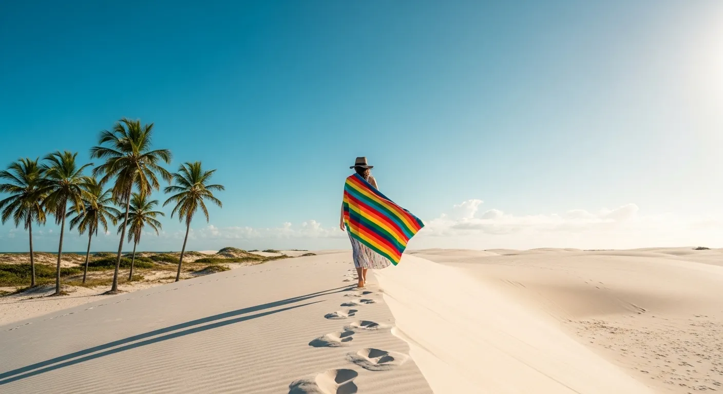 Toalhas de praia com toque macio premium