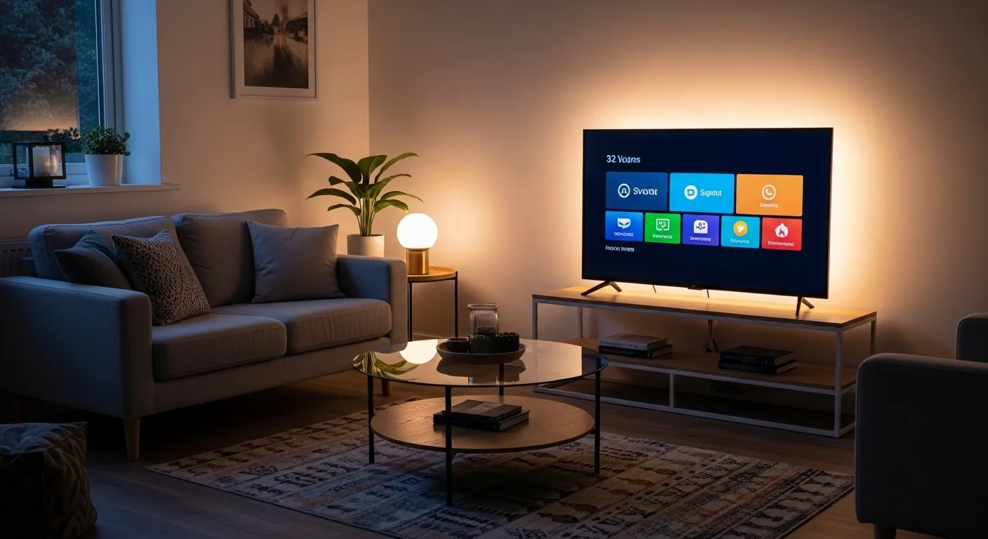 tv polegadas atende necessidades basicas de entretenimento