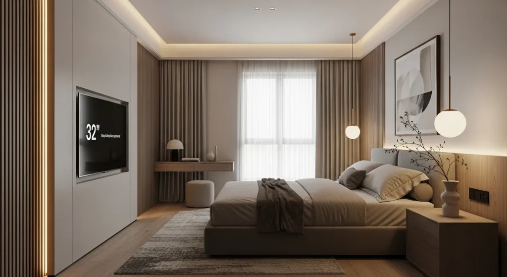 TV 32 polegadas é fácil de configurar? tv polegadas e indicada para quem mora em kitnet