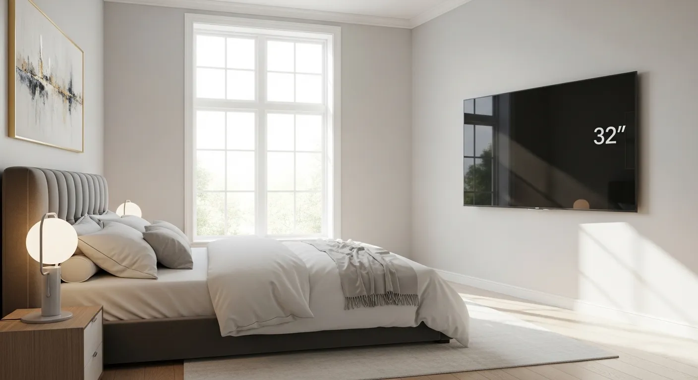 tv polegadas e suficiente para ambientes pequenos