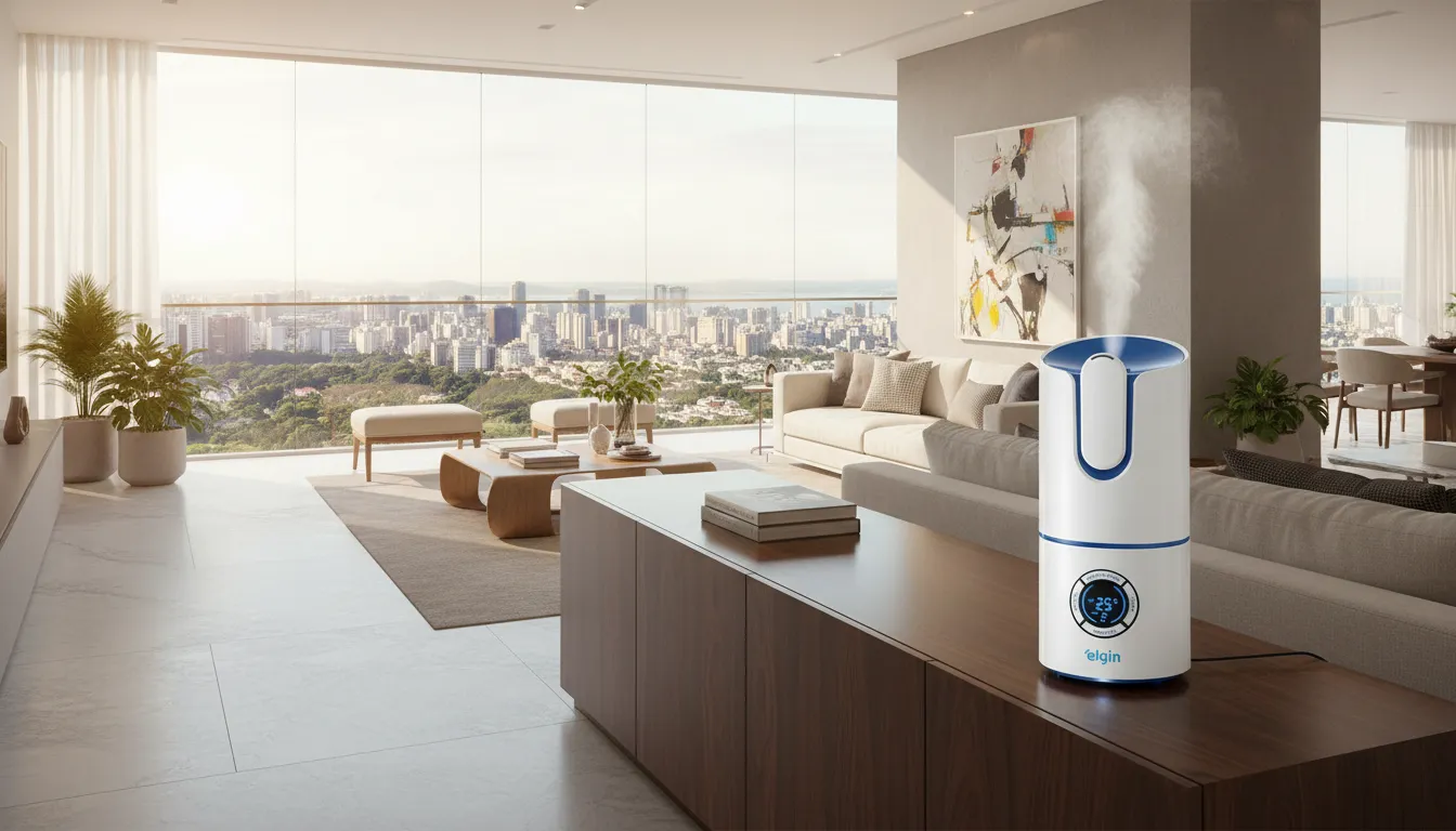 umidificador de ar compacto para mesa